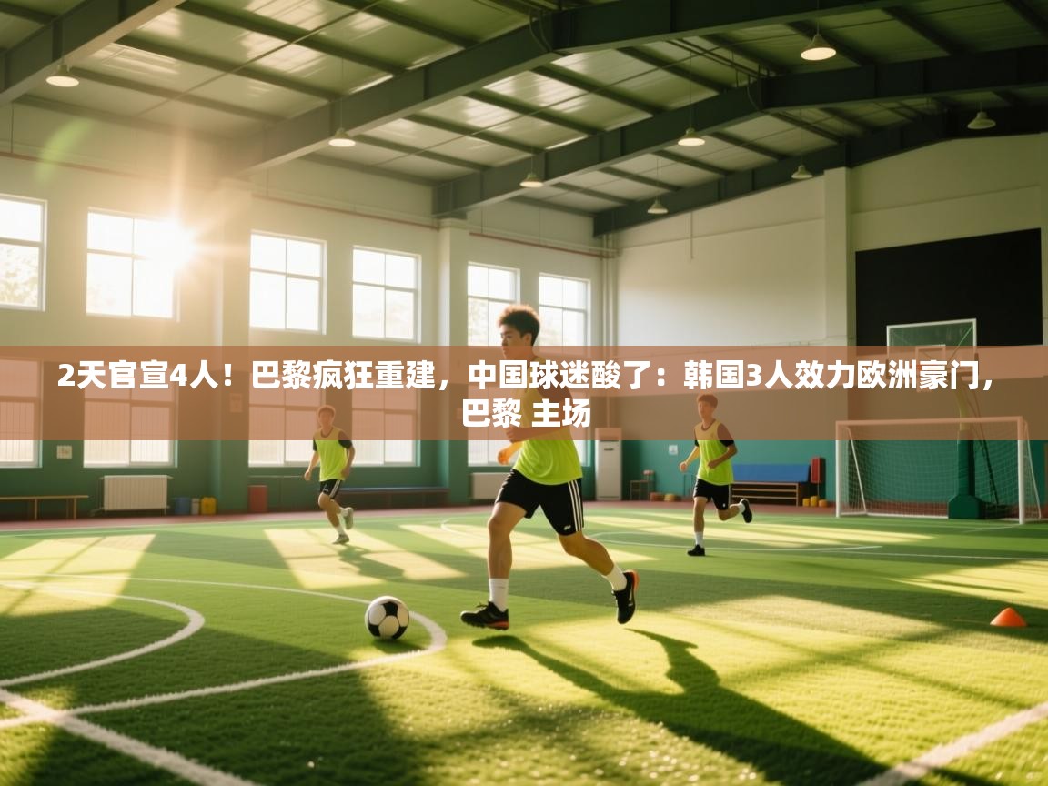 2天官宣4人！巴黎疯狂重建，中国球迷酸了：韩国3人效力欧洲豪门，巴黎 主场  第2张