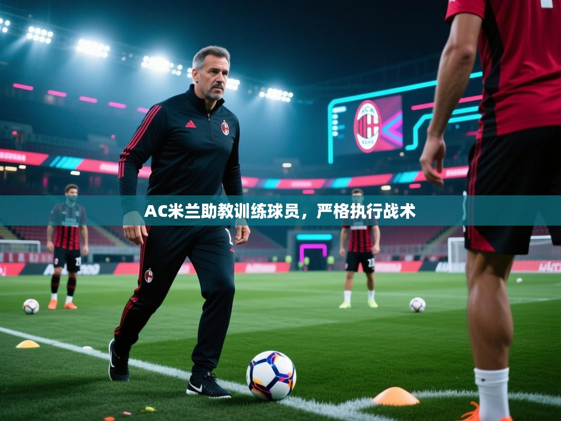 AC米兰助教训练球员，严格执行战术